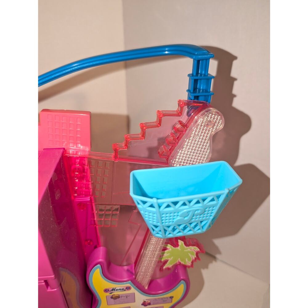Polly Pocket Polly World Rockin' Theme Park Playset Lights Sounds Near Complete - Picture 4 of 9